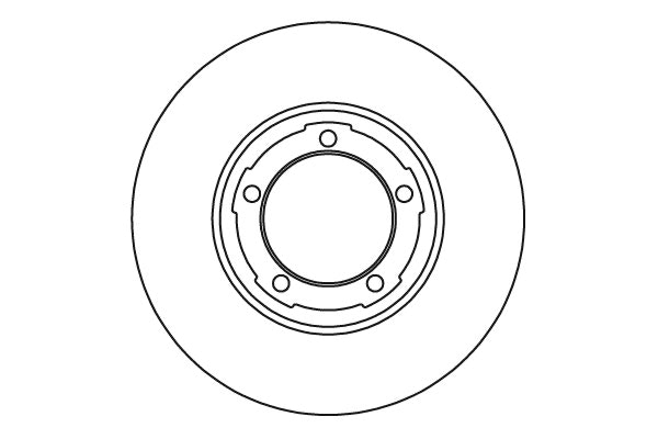 NF PARTS Тормозной диск 203014NF